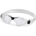 thumbnail image 3 of Aqua Sphere Kayenne Clear Lens Swim Goggles, Translucent/Black, 192370, 3 of 10