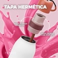 thumbnail image 4 of Termo Botella Hidranur 24 Oz, Tapa Hermética, Termo de Acero Inoxidable sin BPA, Blanco, 4 of 5