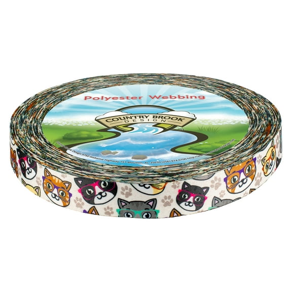 Country Brook Design® 1 inch Whisker Wise Photo Quality Polyester, 5 Yards