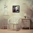 thumbnail image 3 of Stephen Chambers 12x12 Black Modern Wood Framed Wall Art Titled - King Charles Graffiti, 3 of 6