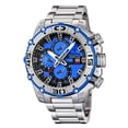 thumbnail image 1 of Festina F16599-4 Men's Chrono Bike Tour De France Stainless Steel Blue Dial Watch, 1 of 3