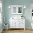 thumbnail image 4 of ANGELES HOME 40"x 30" Wall Mounted Medicine Cabinet with Double-Side Mirrors, Solid Wood Mirror Cabinet Storage with 4 Shelves and Soft-Close Door, Wood Medicine Cabinet with Mirror, 4 of 11