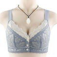 thumbnail image 3 of Bras for Women Plus Size Full-Coverage Bra Feature V-Neck Strapless Bra Style W-855 Gray 38, 3 of 5