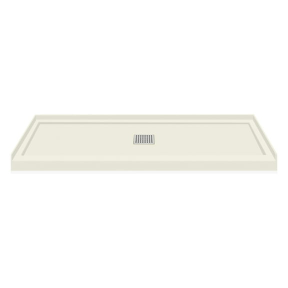 Transolid Fl6034c Fl-Series 60" X 34" Rectangular Shower Base - Cameo