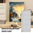 thumbnail image 4 of MesaSe Ruler Stainless Steel Neat Fast Point Drilling Easy Peel Nano-coating Stronger Toughness Ruler, 4 of 7