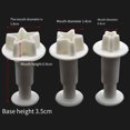 thumbnail image 4 of 3PCS/Set Multi Pattern Cutting Die Cutters Cake Making craft mold DIY cake Baking Mould Fondant Mold Fondant Craft DIY Store Kitchen Tool, 4 of 9