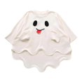thumbnail image 1 of Camiseta de Halloween para niños, bonita, creativa y transpirable, ideal para disfraces de festivales y fiestas. Blanco 130cm, 1 of 9