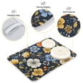 thumbnail image 4 of Yayeee Dish Drying Mat for Kitchen Counter Ultra Absorbent Easy Clean Pad 24x18", Navy Floral Pattern, 4 of 7