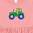 thumbnail image 4 of Inktastic Cute Green Tractor Girls Baby Dress, 4 of 5