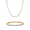 Yellow Gold, variant on Cate & Chloe Pack of 2 - Kaylee 18k Yellow Gold Plated Tennis Bracelet and Necklace Set with Crystals