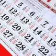 thumbnail image 6 of 2026 Year of the Horse Calendar Chinese Lunar Calendar Wall Scroll for Home, Office, Restaurant Decor Monthly Planner & Feng Shui Gift, 6 of 7