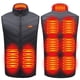 thumbnail image 1 of Chaleco calefactable Chaqueta eléctrica unisex Térmica resistente al viento para deportes al aire libre (2XL), 1 of 9