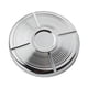 thumbnail image 3 of Accesorios prácticos de aleación de tapa de gas para tanque de combustible Plata de huella digital Baoblaze Cubierta de gas del tanque de combustible, 3 of 6