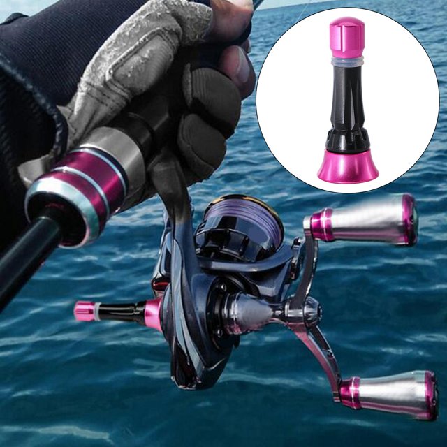 Soporte de carrete varil de 46mm equilibrador accesorios de bricoje soporte de protección de carrete de aleación de aluminio , Rosa