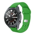 thumbnail image 3 of Classic Colors Silicone Sport Watch Band Compatible with Samsung Galaxy Watch (22mm Clover), 3 of 5