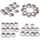 thumbnail image 1 of De De 40pcs brazadera Inoxidable De 8-25m M Soledad Abrazadera de resorte inoxidable, 1 of 10