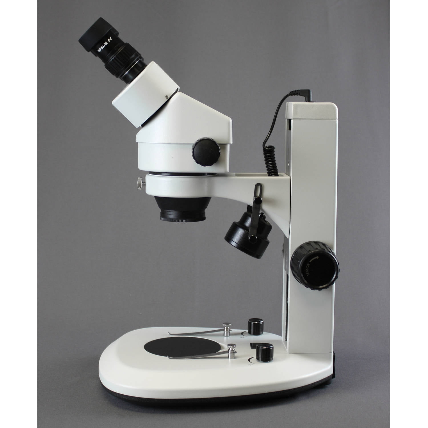 LED Light Walter QZE Binocular Zoom Stereo Microscope Metal