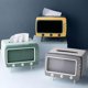 thumbnail image 3 of Multifunction TV Tissue Box Phone Holder, Cute Tissue Box Cover, Retro TV Phone Holder Stand, Tissue Box Holder for Kitchen Bedroom Office Home Desktop Decor, 3 of 5