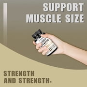 Micronized Creatine Capsules - Muscle Building Support, Improve Performance & Strength - 120 Capsules