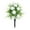 White, variant on deevoka Artificial Rose Flower Memorial Flower with Ground Spikes Cemetery Flower Fake Roses for Porch Pathway Yard Hanging Plants Pot Multicolor
