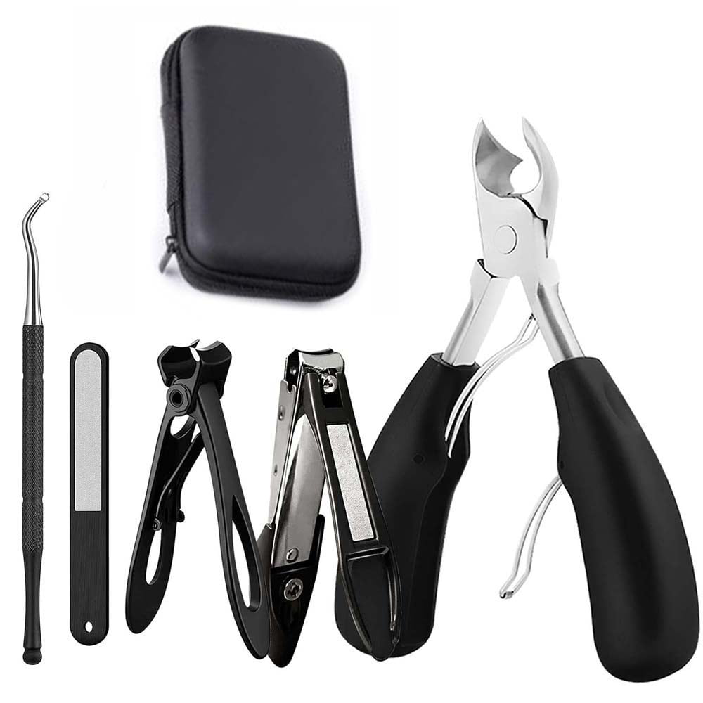 Ledander Nail Toenail Clippers, Manicure Pedicure Set for Ingrown Thick
