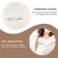 thumbnail image 2 of SHISUYAN Scarf Buckle Rectangular Girlfriend Formal Occasions 1 Set 4.72X0.86X0.08in, 2 of 7