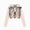 L101-Beige, variant on Ladies Halloween Graphic Crop Hooded Jacket, Full Zip Long Sleeve Skeleton Print Cropped Sweatshirt Outerwear(L101-Mint Green,M)