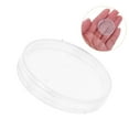 thumbnail image 1 of 50pcs 28mm Clear Plastic Coin Capsules Clear Round Plastic Coin Container Case Coin Holders For Coin Collection, 1 of 9