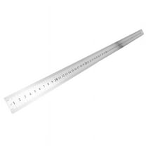 Stainless Steel 60cm 23.6 Inch Measuring Long Straight Ruler