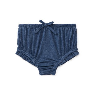 Wonder Nation Baby Girl Bloomer Shorts, Sizes 0-24 Months
