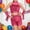 F-824Hot Pink, variant on ZHOGXU Big Kids Girls Outfit Solid Color Sequins Sleeveless Top And Elastic Waist Shorts Comfortable Fashion Sets For Stage Performance Gold 4-5 Years