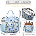 thumbnail image 5 of Pioneer Flower Floral Print Pattern Womens Lunch Box for Work,Insulated Large Lunch Bag for Tween and Teen,Loncheras Para Mujer,Leakproof Adult Lunch Bag for Work,Beach,Travel,Picnic,Camping, 5 of 7