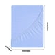 thumbnail image 3 of Fiudx Sábana Bajera Ajustable para Cama Doble, Antideslizante, Protección Integral para Colchón, Fibra de Poliéster Suave, Tacto Suave y Cómodo, Apta para Colchones de Espuma, Fácil de Limpiar, 203 X, 3 of 6