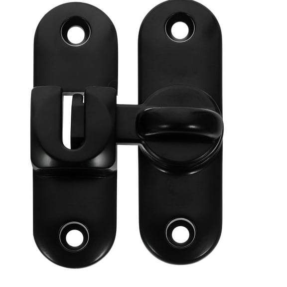 2 Pcs Door Locks Latch Chain Heavy Duty Saftey Shed Stainless Steel Anti-theft Buckle Toggle for Bathroom Bolt