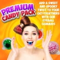 thumbnail image 7 of Fusion Select Eye Popping Gummies - Sweet Eyeball Candy for Halloween, Birthday, Trick Or Treat, Party Candy - Individually Wrapped Jelly Filled Gummies Candy for Kids, Novelty Candy Gag Gift (1), 7 of 7