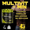 thumbnail image 2 of Suplemento Multivitamínico Multivit + Min 350g Con Minerales, 2 of 3
