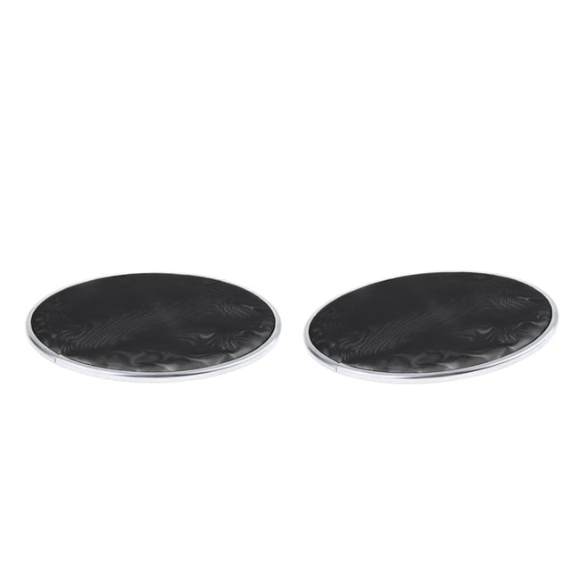 2x 12 "Parches de Bombo de 2 Capas de Malla Silent Mute de Reducción Parches de Tambor shamjiam Parche Tambor