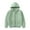 Green, variant on Coerni Kids Full Zip Hoodie Toddler Girls Boys Outwear Solid Color Zipper Hooded Sweatshirt Windproof Long Sleeve Coats