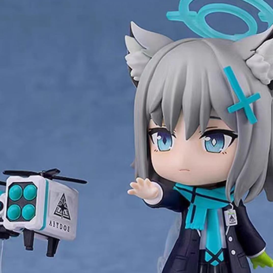 New Sunaookami Shiroko (2265 Q Ver) Character Anime Model Statue Action Figures Desktop Ornament Popular Decorations Fan Souvenirs Creative Gift Collectable