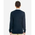 thumbnail image 3 of Harriton M425W Women's Pilbloc V-Neck Button Cardigan Sweater-Dark Navy-L, 3 of 4