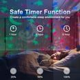 thumbnail image 3 of MINKUROW Night Light Projector for Kids with Timer & Remote Control,Star Nightlights Lamp with 8 Colors Options 3 Levels of Brightness,Sleep Helper Gift Toys for 2-10 Year Old Girls Boys (Pink), 3 of 7