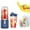 A, variant on Personal Blender 400ml 2 Portable Cups High Speed Motor Stainless Steel Blades Double Tap Operation for Shakes Juices Baby Food
