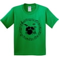 thumbnail image 3 of Inktastic Drummer Percussionist Music Youth T-Shirt, 3 of 5