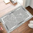 thumbnail image 5 of Stone Bath Mat â Quick-Dry, Anti- Bathroom Rug with Natural Stones Design â Large & Small Mats for Shower, Tub, Sink â Water Absorbent Floor Mat, 5 of 8