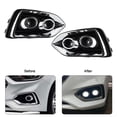 thumbnail image 3 of Daytime Running Light Car Drl Daytime Running Lamp Led Drl Car Accessory Car LED DRL Daytime Running Light Super Bright Fit For  Accent Verna Solaris 17-19, 3 of 8