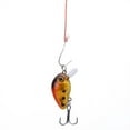thumbnail image 3 of 5 mini señuelos de pesca flotantes con ojos holográficos 3D de 3 cm, cebos para lubina, crankbait, anzuelo triple, 3 of 12
