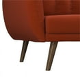 thumbnail image 4 of Novogratz Brittany Futon, Persimmon Linen, 4 of 24