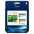 thumbnail image 1 of Cartouche d'Encre 902 902 TG de Remplacement pour HP 902TG, Paquet Combiné de Cartouches d'Encre, pour HP 902 Cartouches d'Encre Compatibles avec Officejet 6978 6968 6962 6958 Imprimante (Lot de 4), 1 of 5