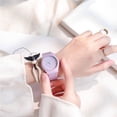 thumbnail image 2 of Reloj de fiesta de estudiante de niña suave de color fructosa, el mejor amigo del corazón de la niña, simple y combinable, 2 of 5