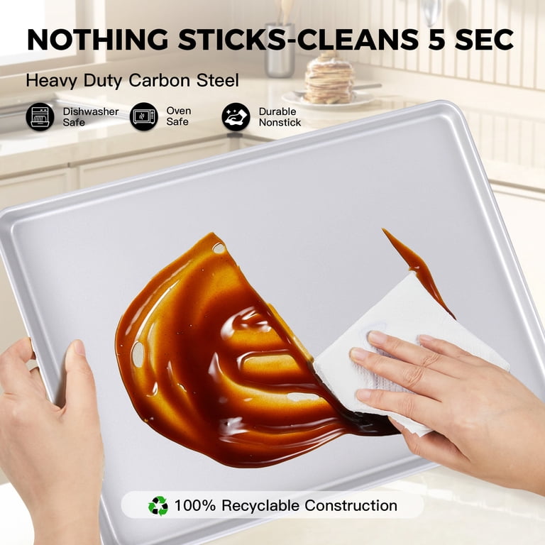 HONGBAKE 2-Pack Half Sheet Pan Set photo 8